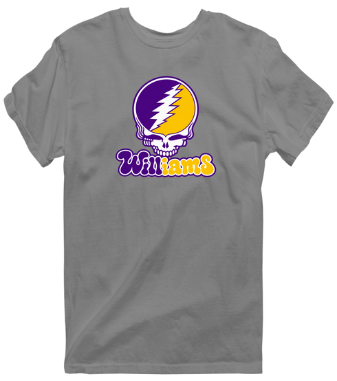 Williams Stealie Premium Unisex T-Shirt — Design: Williams College — Dark Heather
