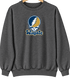 Wingate Stealie Premium Unisex Crewneck — Design: Wingate University — Dark Heather