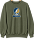 Wingate Stealie Premium Unisex Crewneck — Design: Wingate University — Military Green