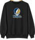 Wingate Stealie Premium Unisex Crewneck — Design: Wingate University — Black