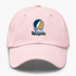 Wingate Stealie Premium Unisex Dad Hat — Design: Wingate University — Pink