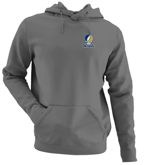 Wingate Stealie Premium Unisex Hoodie — Design: Wingate University — Charcoal