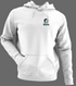 Wingate Stealie Premium Unisex Hoodie — Design: Wingate University — White/Grey