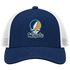 Wingate Stealie Premium Unisex Trucker Cap — Design: Wingate University — Navy/White