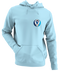 Villanova - Premium Grateful Dead Left Chest Hoodie - Light Blue