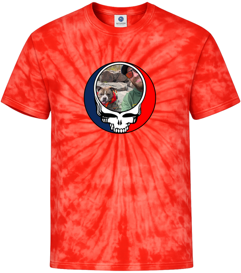 1528 - Custom Stealie Tie-Dye