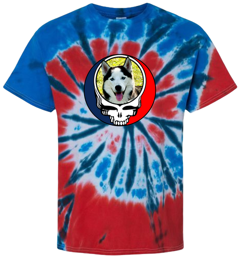 1481 - Custom Stealie Tie-Dye