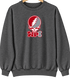Worcester Poly Stealie Premium Unisex Crewneck — Design: Worcester Polytechnic Institute — Dark Heather