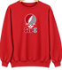 Worcester Poly Stealie Premium Unisex Crewneck — Design: Worcester Polytechnic Institute — Red