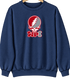 Worcester Poly Stealie Premium Unisex Crewneck — Design: Worcester Polytechnic Institute — Navy