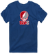Worcester Poly Stealie Premium Unisex T-Shirt — Design: Worcester Polytechnic Institute — Navy