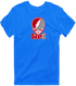 Worcester Poly Stealie Premium Unisex T-Shirt — Design: Worcester Polytechnic Institute — Royal