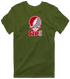 Worcester Poly Stealie Premium Unisex T-Shirt — Design: Worcester Polytechnic Institute — Military Green