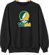 Wright State Stealie Premium Unisex Crewneck — Design: Wright State University — Black