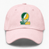 Wright State Stealie Premium Unisex Dad Hat — Design: Wright State University — Pink