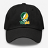 Wright State Stealie Premium Unisex Dad Hat — Design: Wright State University — Black