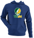 Wright State Stealie Premium Unisex Hoodie — Design: Wright State University — Navy