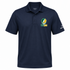 Wright State Stealie Premium Unisex Polo — Design: Wright State University — Navy