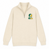 Wright State Stealie Premium Unisex Quarter-Zip — Design: Wright State University — Sand