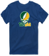 Wright State Stealie Premium Unisex T-Shirt — Design: Wright State University — Navy