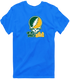 Wright State Stealie Premium Unisex T-Shirt — Design: Wright State University — Royal