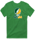 Wright State Stealie Premium Unisex T-Shirt — Design: Wright State University — Irish Green