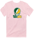 Wright State Stealie Premium Unisex T-Shirt — Design: Wright State University — Light Pink
