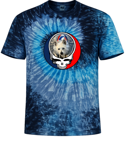 1716 - Custom Stealie Tie-Dye