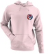 New England Football - Premium Grateful Dead Left Chest Hoodie - Light Pink - 4