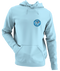 Carolina Football Dancing Bear - Premium Grateful Dead Left Chest Hoodie - Light Blue