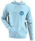 Carolina Football Dancing Bear - Premium Grateful Dead Left Chest Hoodie - Light Blue