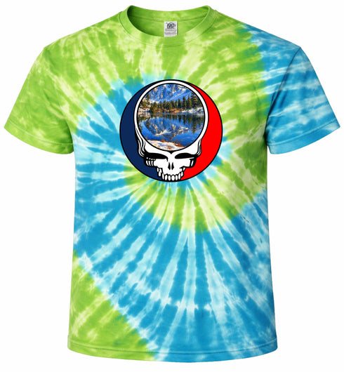 1723 - Custom Stealie Tie-Dye