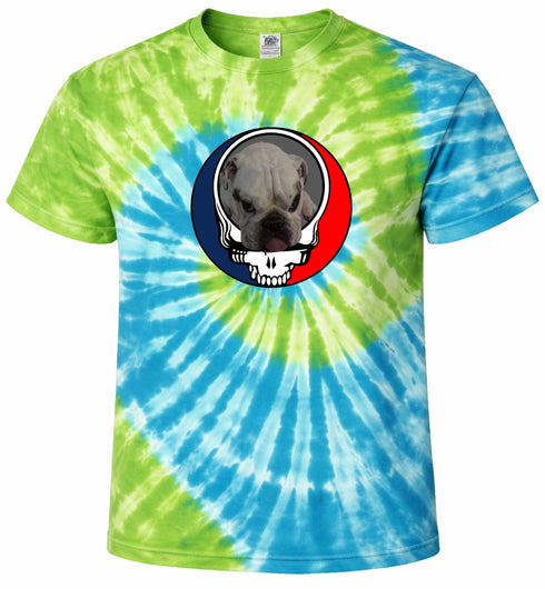 1468 - Custom Stealie Tie-Dye