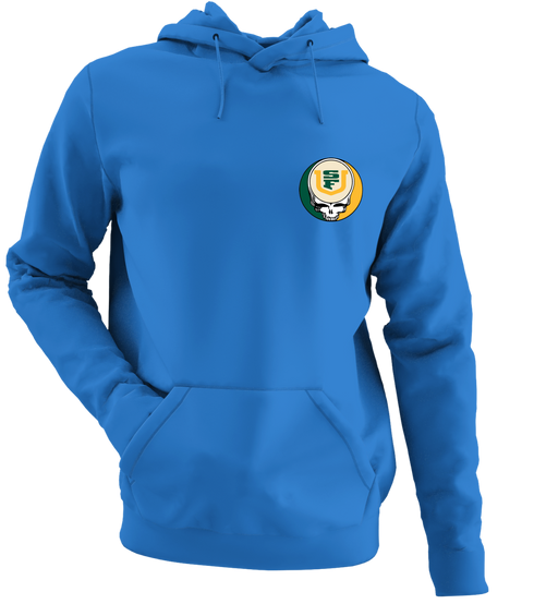 San Francisco - Premium Grateful Dead Left Chest Hoodie - Heather Royal - 5