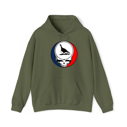 1658 - Custom Stealie Hoodie