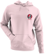 University of Houston - Premium Grateful Dead Left Chest Hoodie - Light Pink - 4