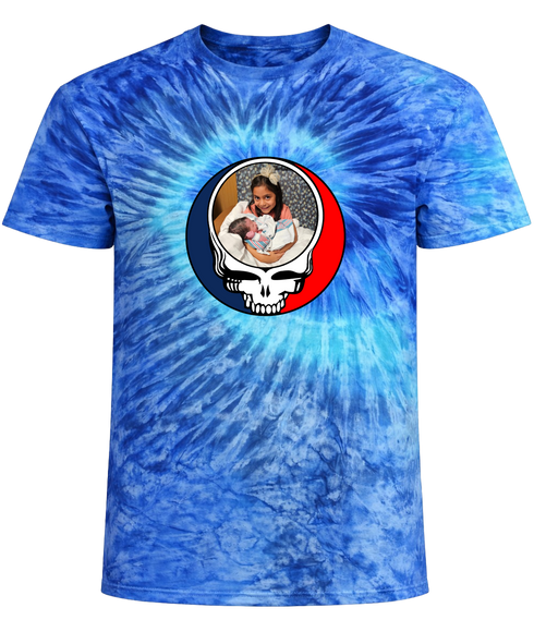 1557 - Custom Stealie Tie-Dye