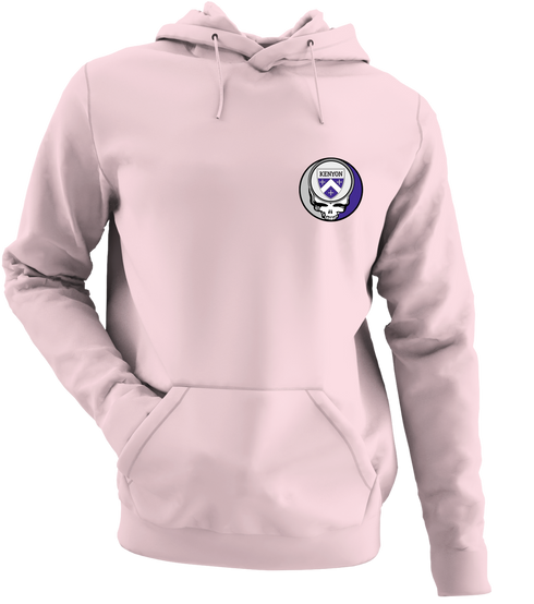 Kenyon - Premium Grateful Dead Left Chest Hoodie - Light Pink - 4