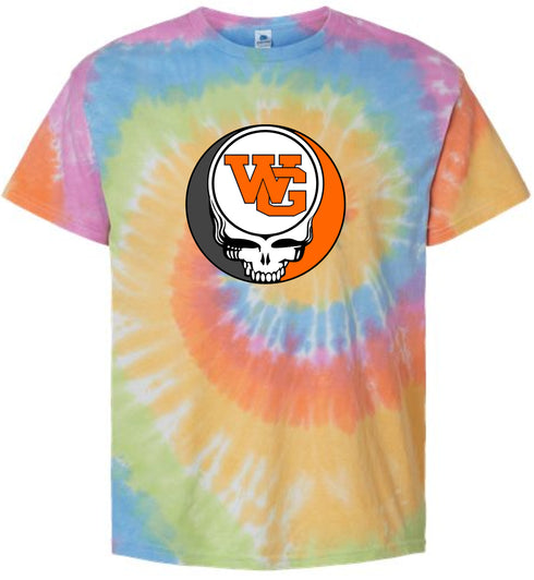 1506 - Custom Stealie Tie-Dye