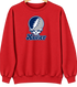 Xavier Stealie Premium Unisex Crewneck — Red