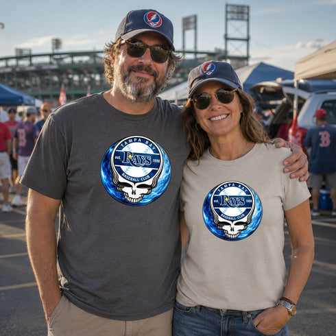 Tampa Bay Rays Crystal Stealie T-shirt