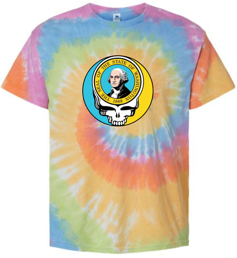 1752 - Custom Stealie Tie-Dye