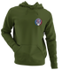 Colorado Avalanche - Premium Grateful Dead Left Chest Hoodie - Military Green - 7