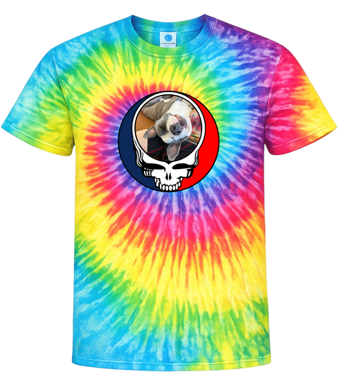 1547 - Custom Stealie Tie-Dye