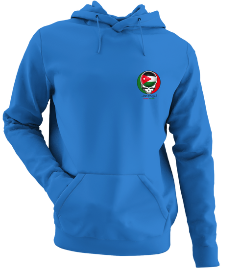 Jordan FIFA World Cup - Premium Grateful Dead Left Chest Hoodie - Royal