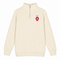 Bama Jerry - Life is dead.® Alabama - Premium Grateful Dead Quarter-Zip Pullover - Sand - 1