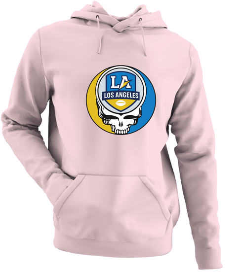 Los Angeles Football - Premium Grateful Dead Hoodie - Light Pink - 4