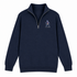 Hikin' Jerry - Life is dead.® - Premium Grateful Dead Quarter-Zip Pullover - Navy - 4