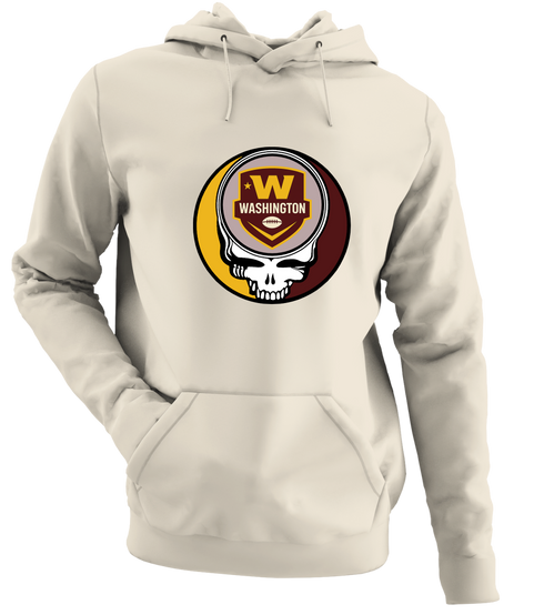 Washington Football - Premium Grateful Dead Hoodie - Sand - 3