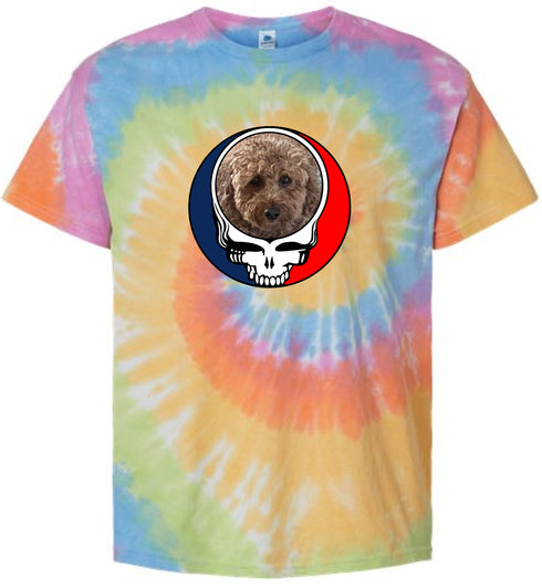 1498 - Custom Stealie Tie-Dye